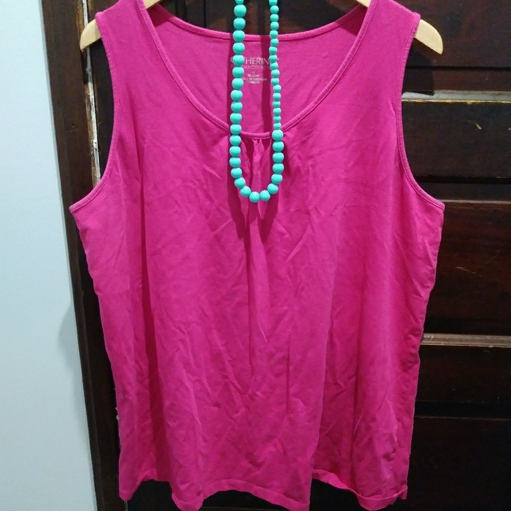 Catherine's Pink Tank Top